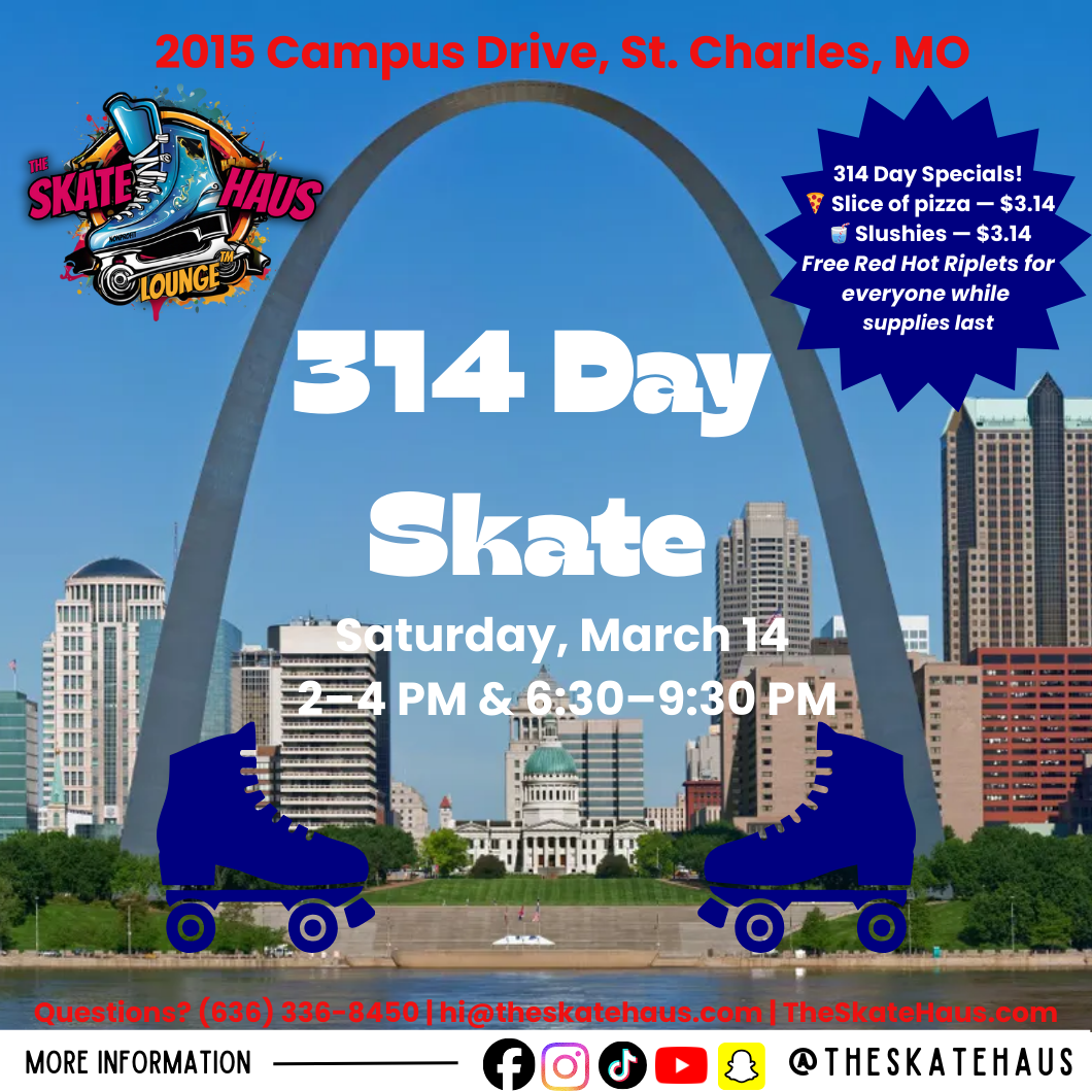314 Day Skate — March 14th