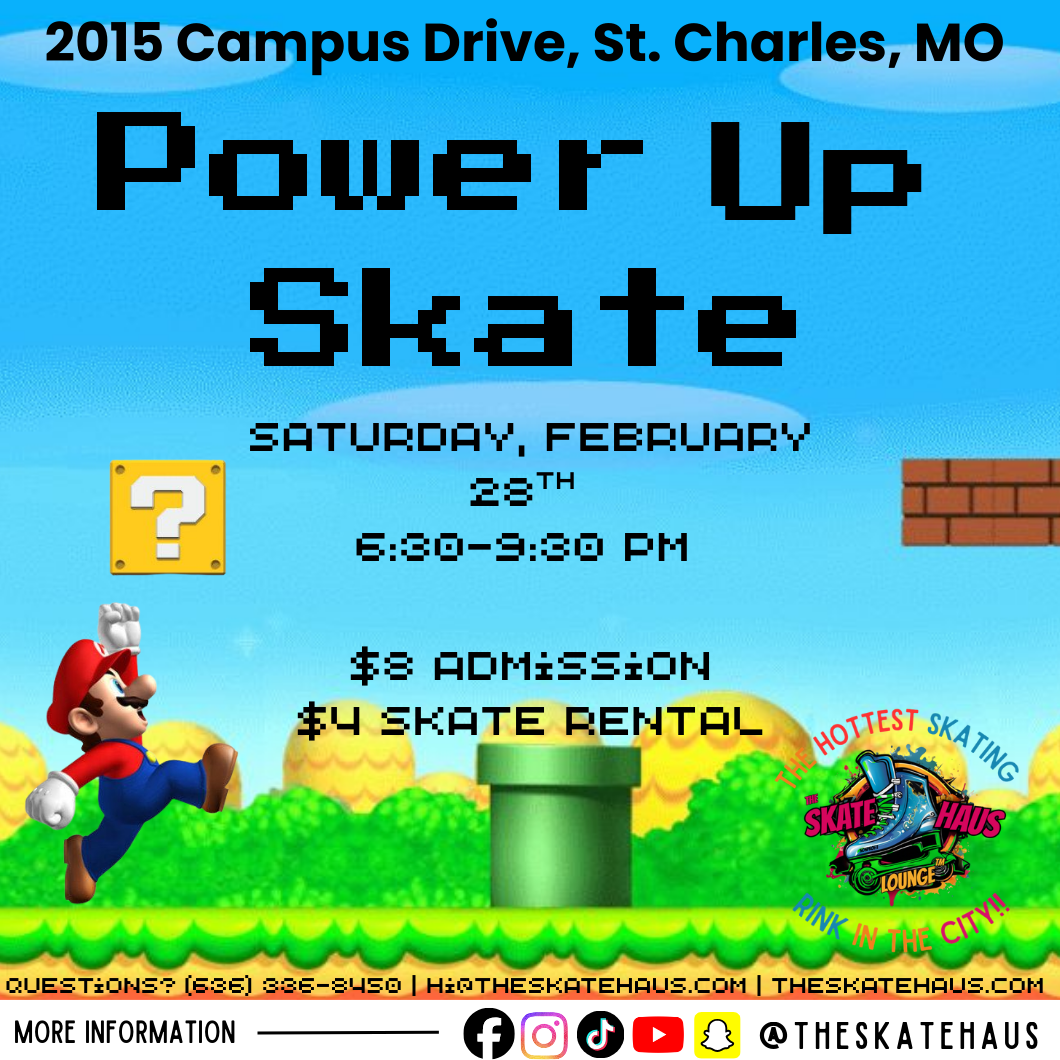 Power Up Skate — February 28th